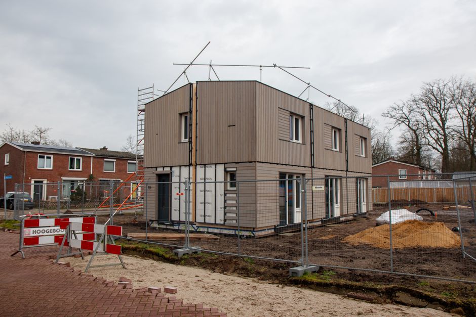 nieuwbouw opleveren, bouwstof verwijderen foto bij Nieuwbouw opleveren: bouwstof en resten verwijderen voor ingebruikname